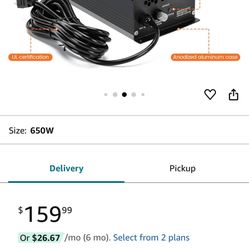 Boat Engine Compartment Heater, 650W