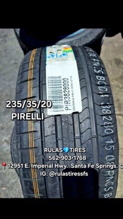 Pirelli P Zero 235/35/20 Tire