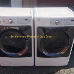 Kenmore Washer & Gas Dryer 
