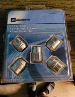 Gm Brand Truck Locking Lug Nuts, Wheel Locks