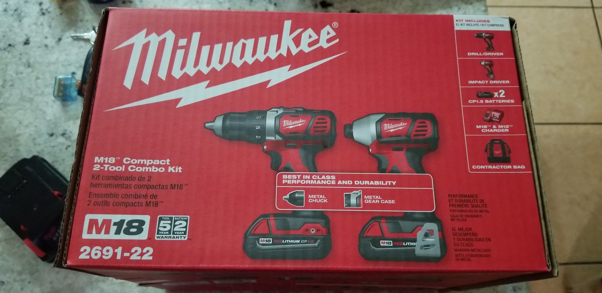 Milwaukee Combo kit