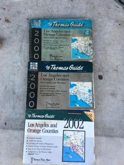 Collectibles Thomas Guide 2000and 2002
