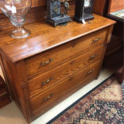 3 Drawer Oak Dresser