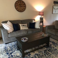 Brand New Stylish Couch And Loveseat 