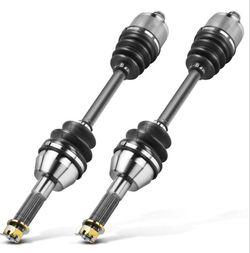 A-Premium Pair (2) Rear CV Axle Shaft Assembly Compatible With Polaris Sportsman

