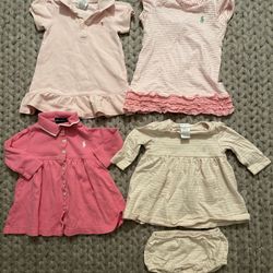 Ralph Lauren Polo Baby Girl Dresses