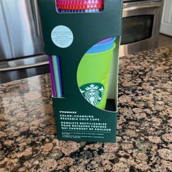 2022 STARBUCKS - COLOR CHANGING Cups LIMITED Summer Edition **Sunlight Activated