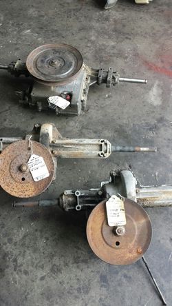 Axels Riders axels 1Peerless, 2 MTD