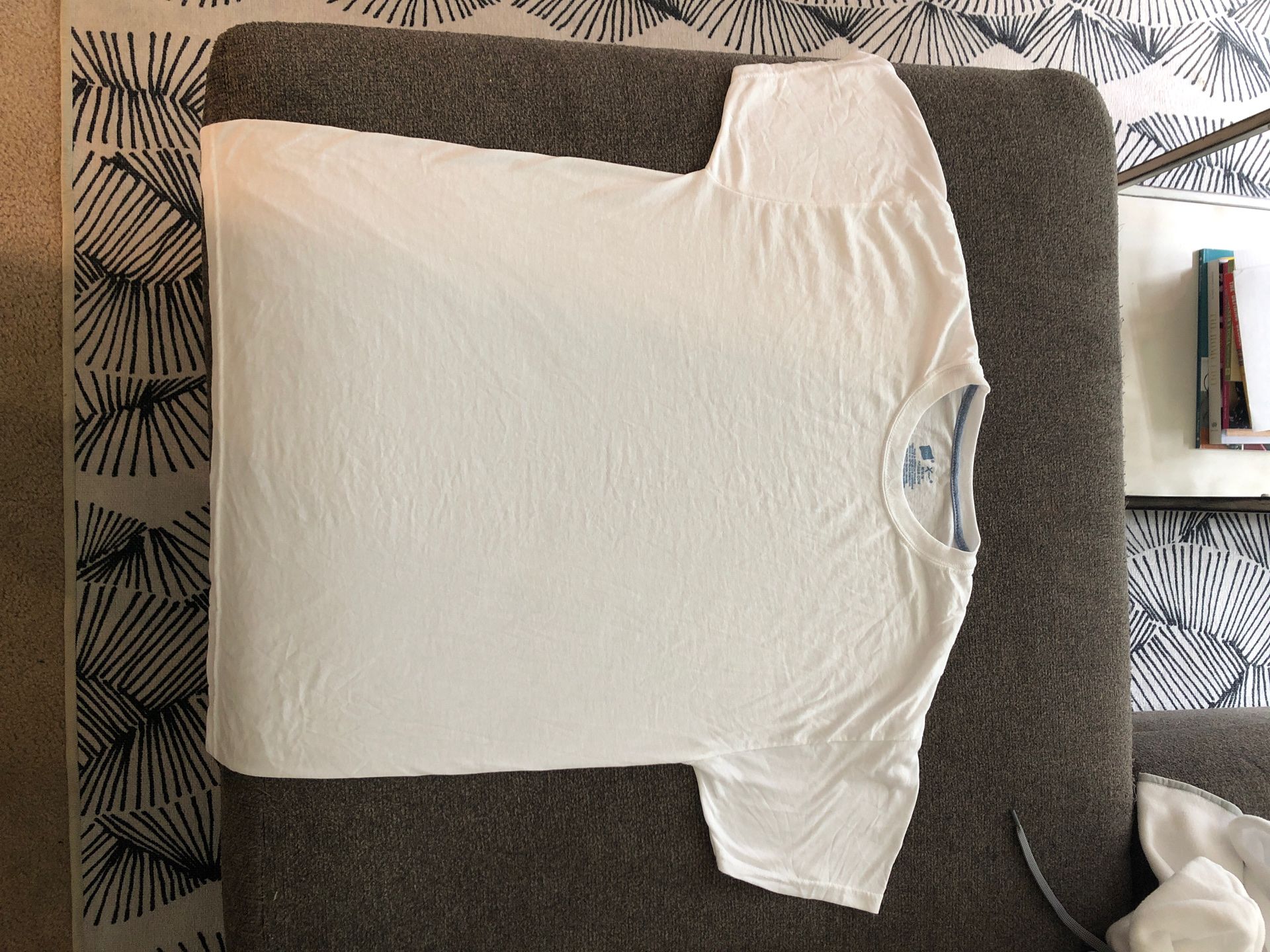 Brand New Light Weight White Tees Sizes S-XL