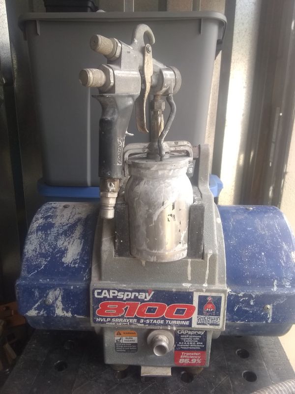 Paint sprayer HVLP capspray 8100 for Sale in Orlando, FL OfferUp