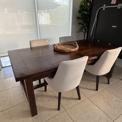 Potter Barn Extendable Dining Table 