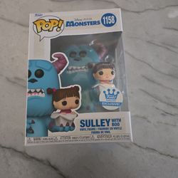 Funko Pop Disney Pixar Sulley With Boo