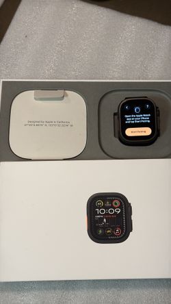 Apple Watch ULTRA Two Black Titanium Original Box Like New