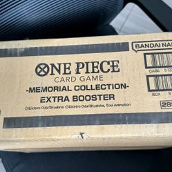 EB-01 One Piece TCG - Extra Booster Memorial Collection (EB01) 