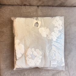 Denim tears grey Cotton Wreath Hoodie 