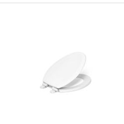 Whs I3 / KOHLER Stonewood Elongated Front Toilet Seat in White