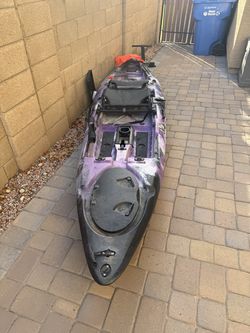 Hoodoo pedal-drive fishing kayak