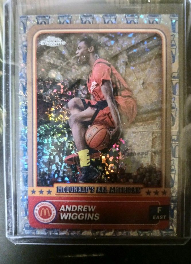 Really Nice Andrew Wiggins Mcdonald's All American Rookie Card MINT