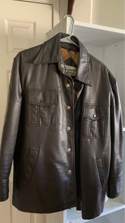 Men’s leather jacket