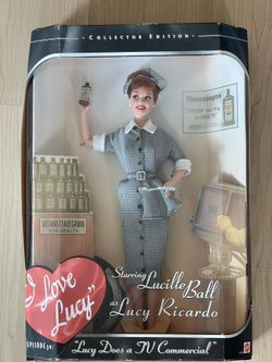 Lucy Does A TV Commercial “Vitameatavegamin” Barbie