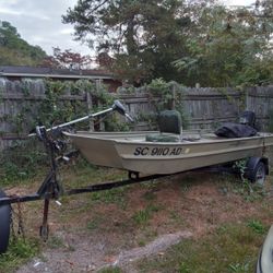 $1700 16 Ft Jon Boat 