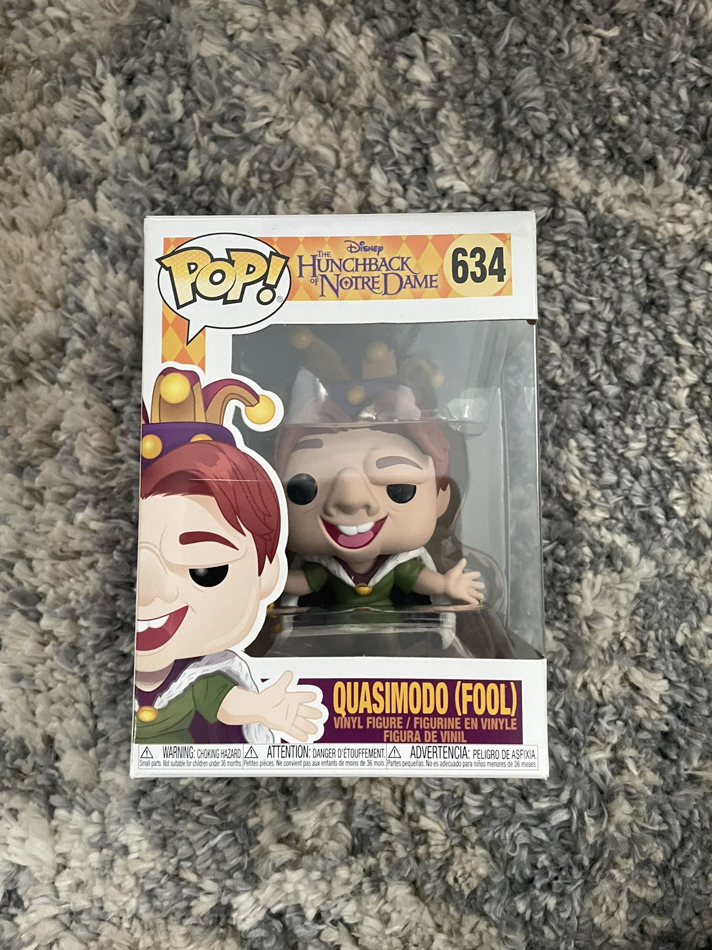 Funko Pop Quasimodo (Fool) The Hunchback of Notre Dame