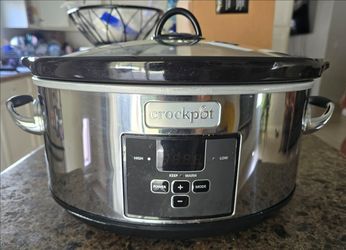 Crock-Pot 7Qt Digital Slow Cooker Stainless Steel