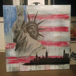 NYC Themed Original Painting 