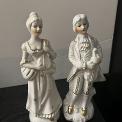 Renaissance Music Statues 