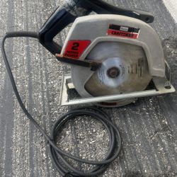 Craftsman 7 1/4” Circular Saw (contact info removed)0  - 2 HP