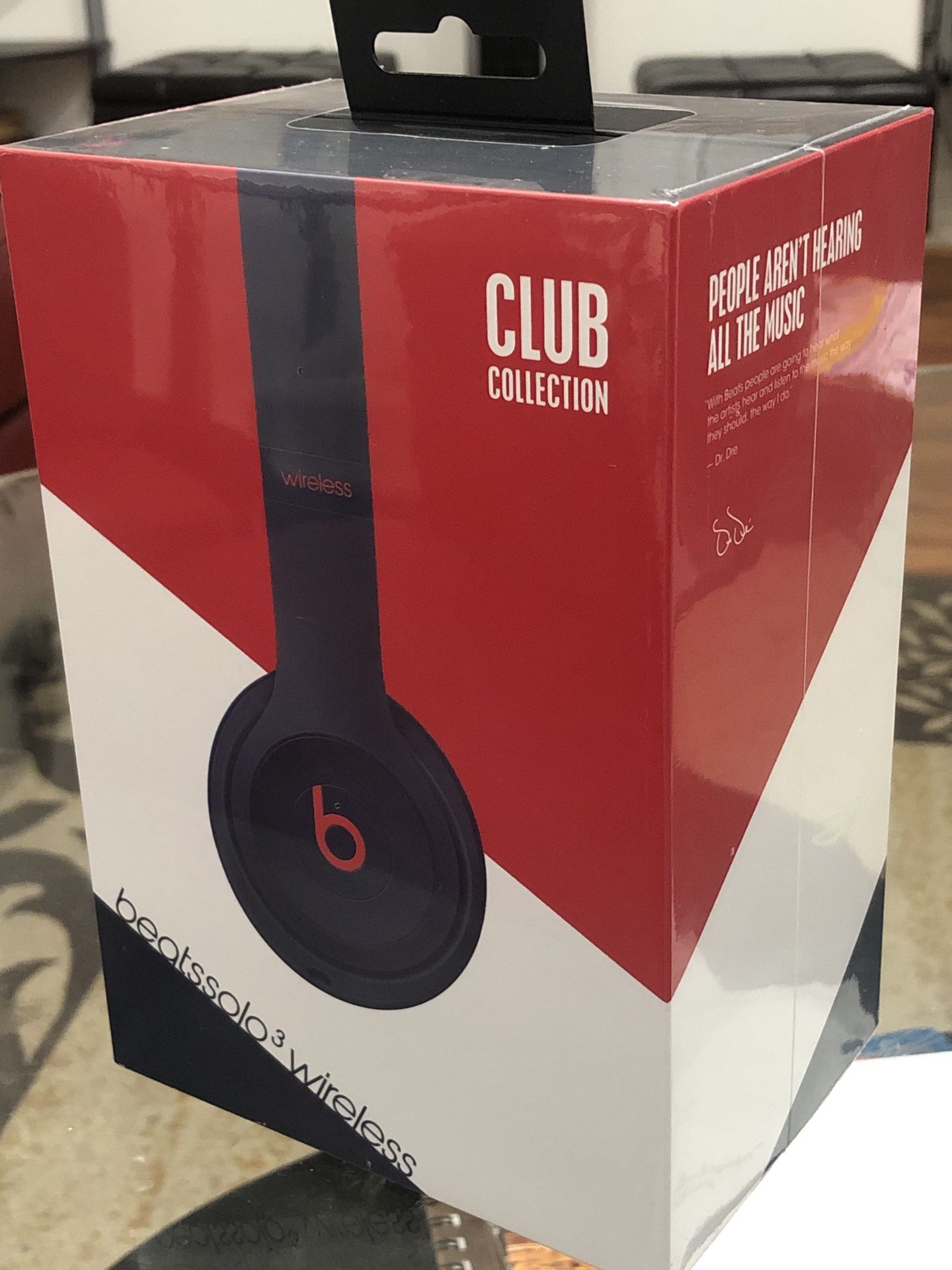 Beats Solo3 Wireless Headphones Club Collection- Brand New