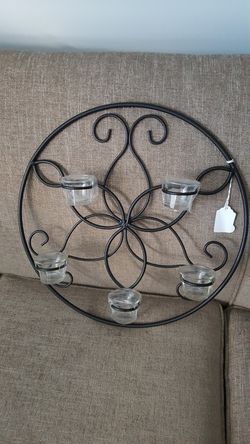 Metal /glass votive holder