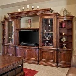 7pc Firenze Cherrywood Entertainment Center