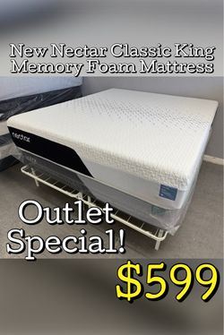 New Nectar Classic King Memory Foam Mattress