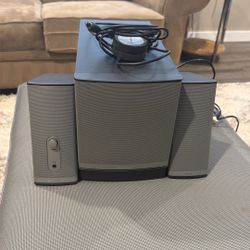 Bose Speakers and Woofer 