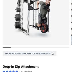 Rep Fitness Drop In Dip Attachment 