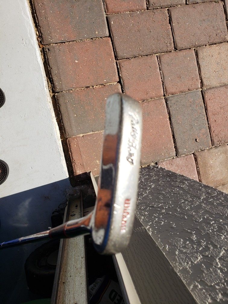 VINTAGE Wilson Patty Berg Two Way Ladies Putter vintage Leather Grip