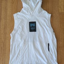 Boys White Tank Hoodie From Zara Size 9-10