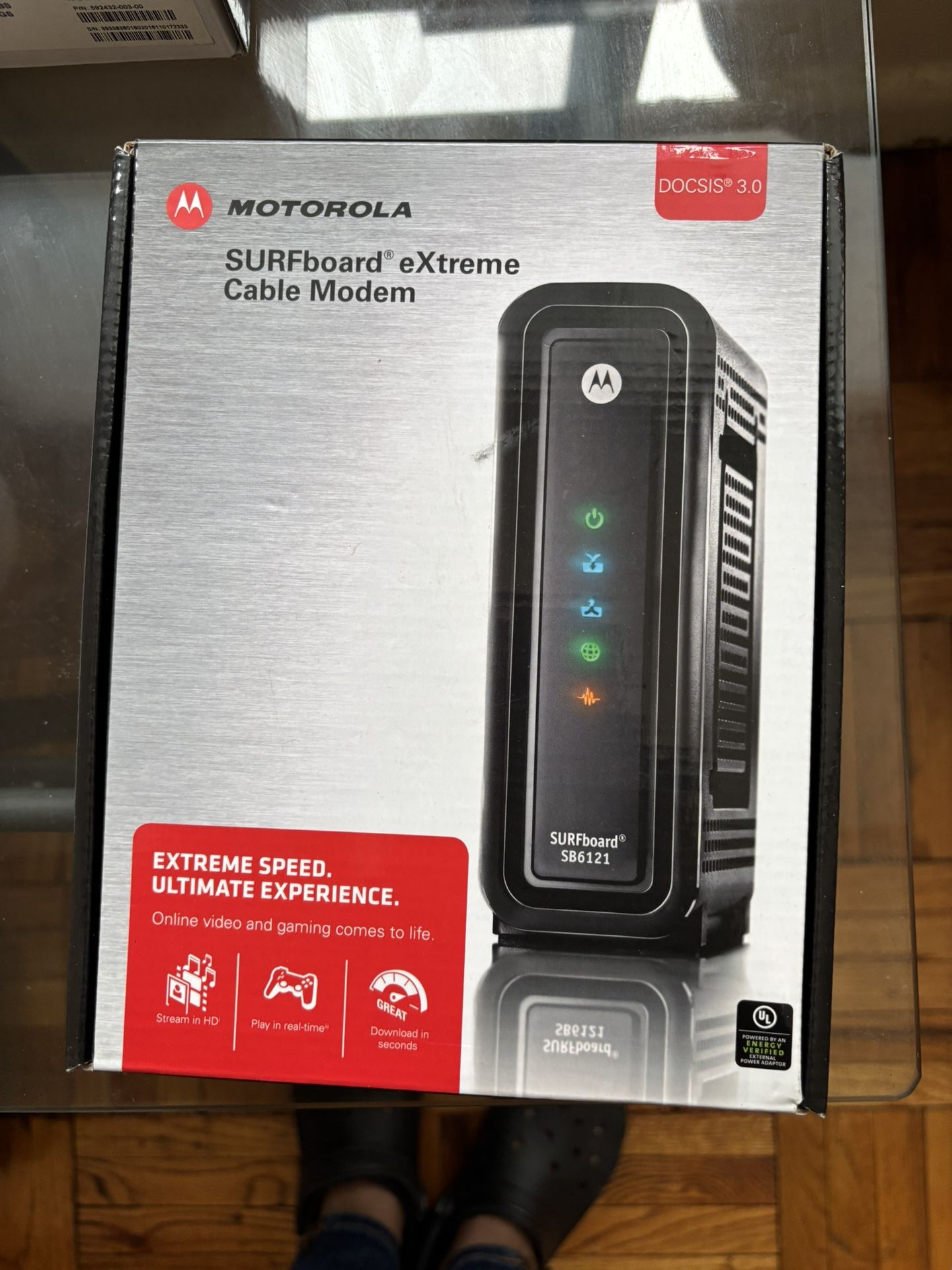 Motorola SURFboard eXtreme Cable Modem (SB6121) – DOCSIS 3.0