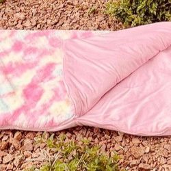 Faux Fur Sleeping Bag For A Girl. Size: 61" X 26". Like New!i