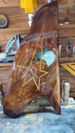 Wood Wall Art Star Trek