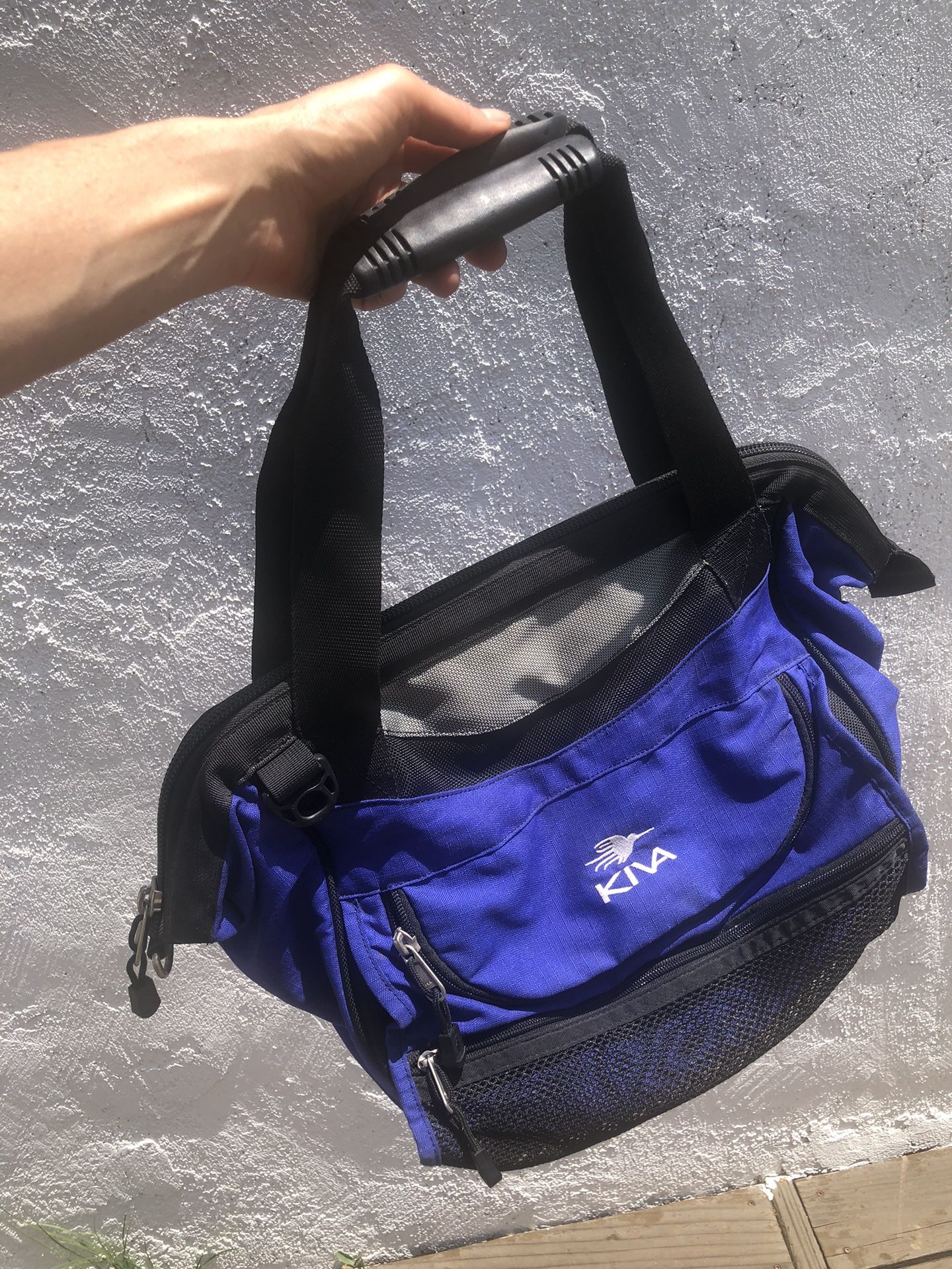 Kiva Designs Big Mouth Duffle Bag Nylon 18x12x10.5" (Silver Lake)