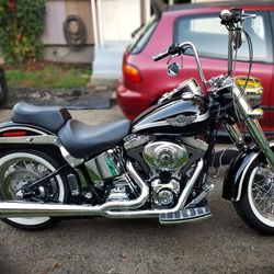 2003 Harley Davidson FatBoy Softail FLSTF Anniversary Edition 