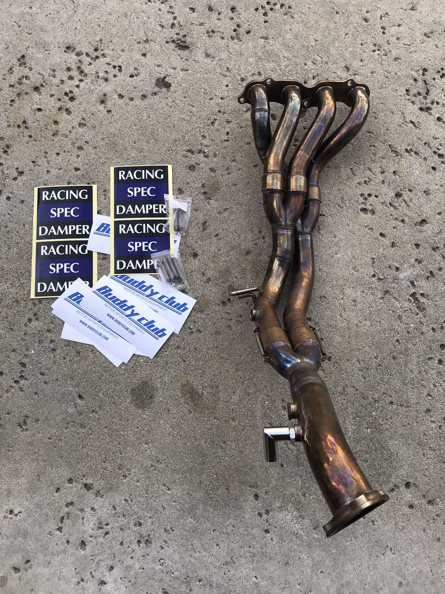Buddy club racing race header 4-1 rsx dc5 integra read info