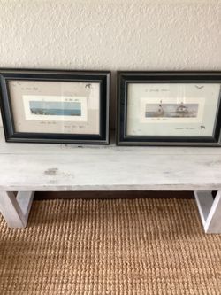 Coastal/nautical framed prints household/office (for both)