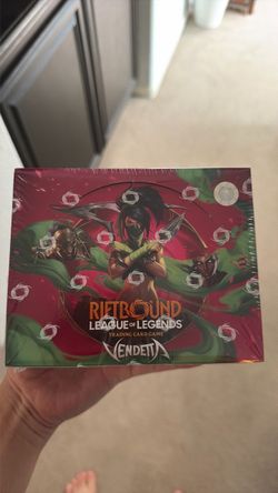 Riftbound League of Legends TCG Vendetta Booster Box