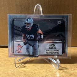 Brock Bowers Gridiron Ambassadors Rookie 
