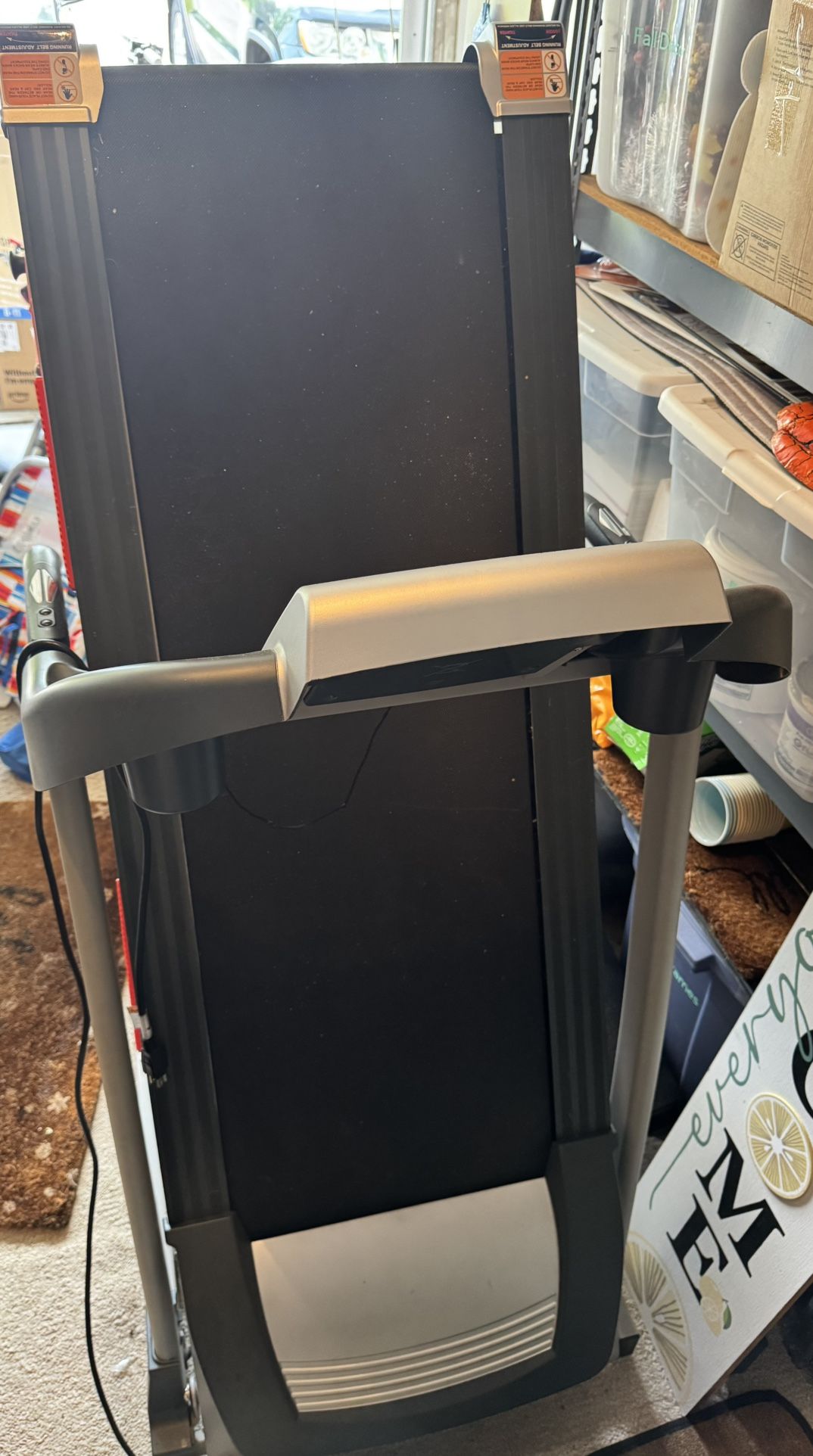 Barely Used Sunny Health and Fitness (SF-T4400) Treadmill 4 Sale
