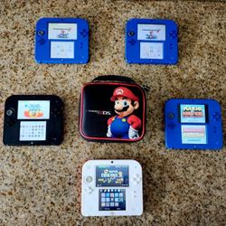 M0d d3d Nintendo 2dS Sets with H/$HOP, Charging cable and More!!!