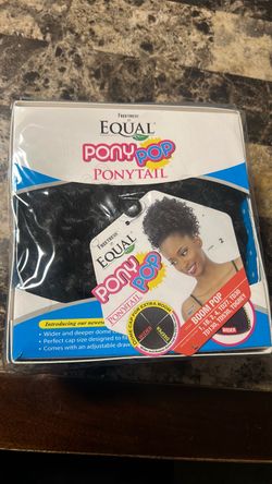 Freetress Equal PonyPop Ponytail color Dark brown